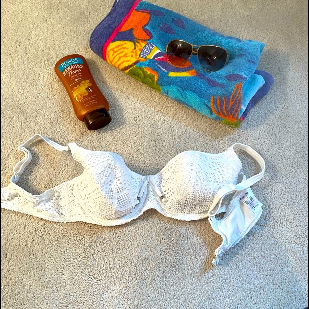 Freya Bikini Bra Top, 36D NWOT